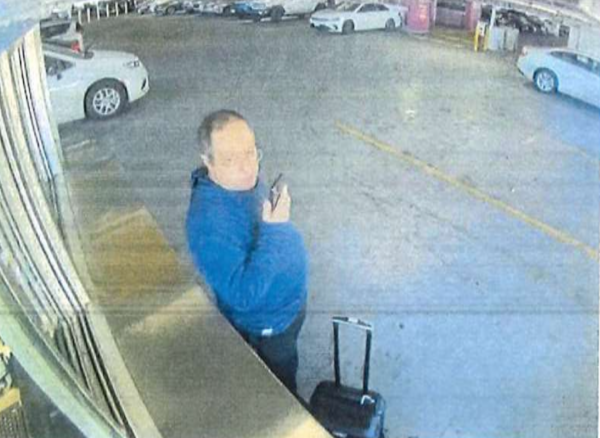 Claudio Manuel Neves Valente seen in surveillance photo